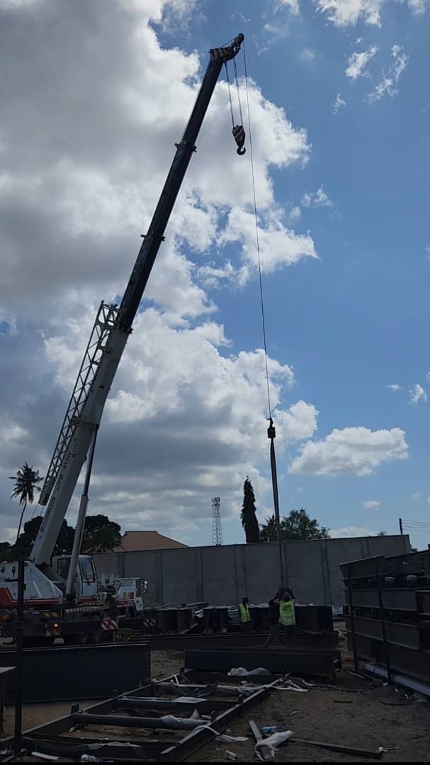 Steel Frame Warehouse Construction