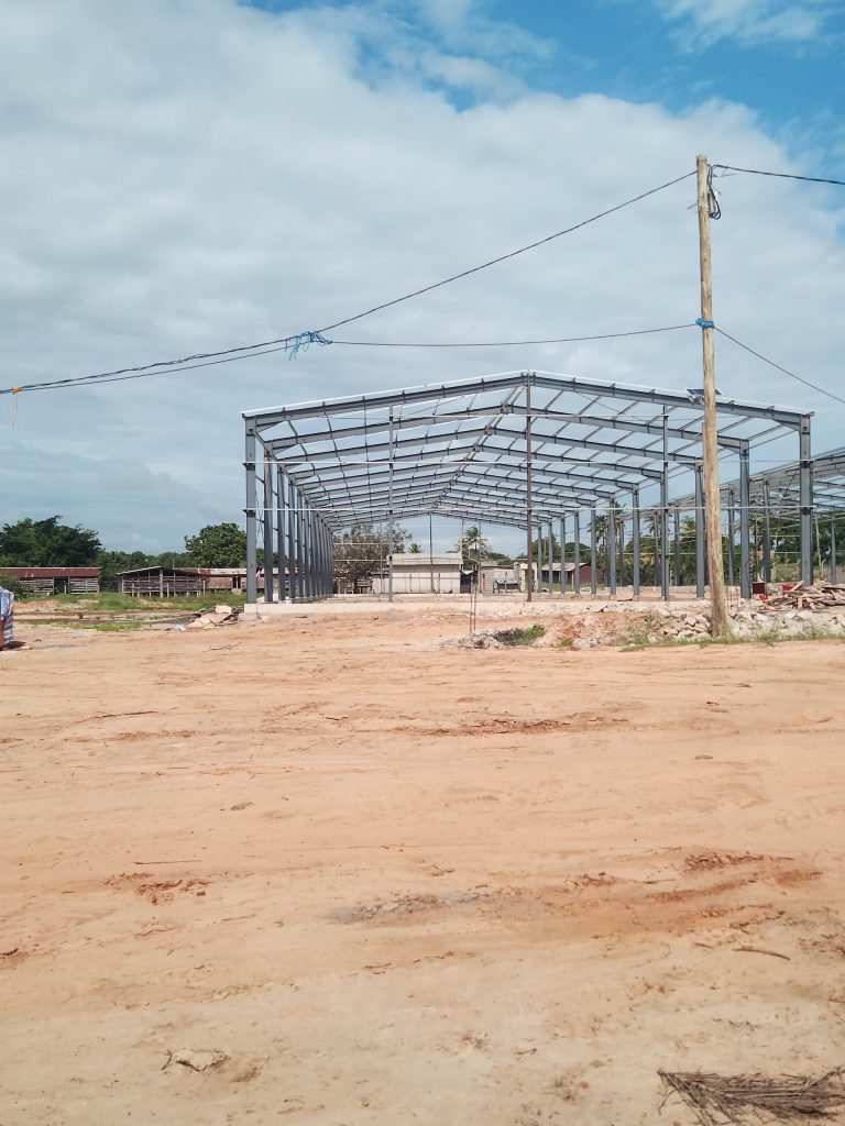 Steel Frame Warehouse Construction